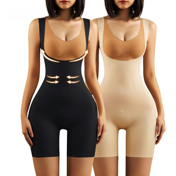 Waist Trainer Jumpsuit | Slimming Jumpsuit | Iamskin.com