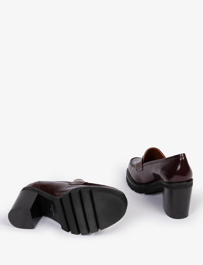 High Stirling Leather Loafer