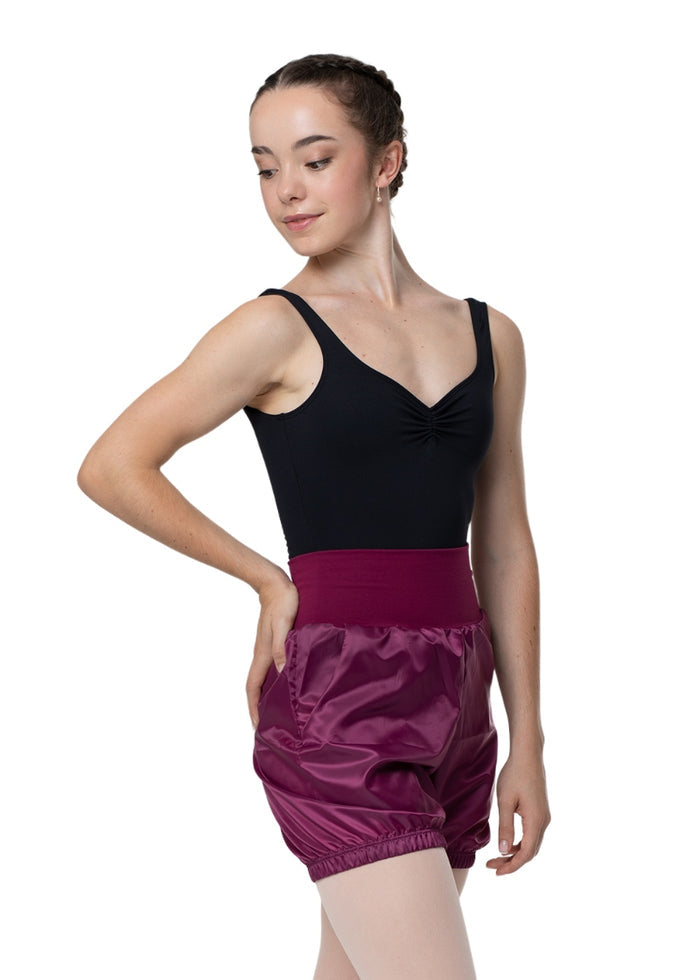 High Waist Ripstop Shorts w/ Pockets (Studio Essentials)