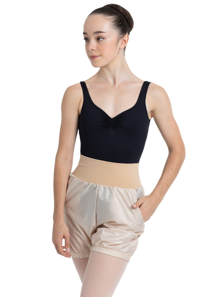 High Waist Ripstop Shorts w/ Pockets (Studio Essentials)