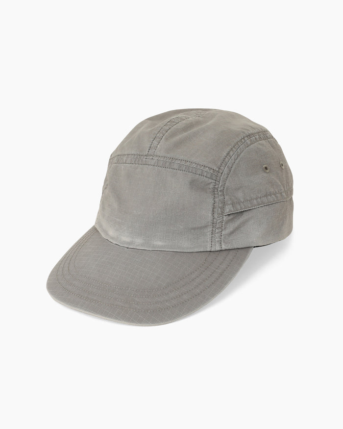Hiker Jet Cap Nylon Ripstop Pigment Dye Gray