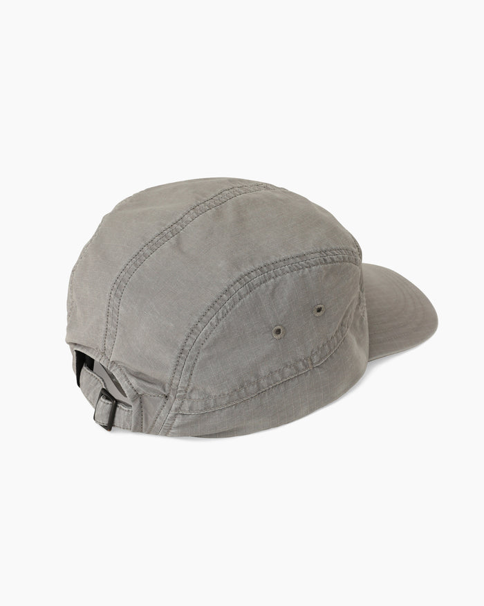 Hiker Jet Cap Nylon Ripstop Pigment Dye Gray