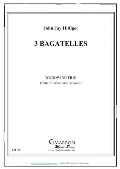 Hilfiger - 3 Bagatelles - Woodwind Trio