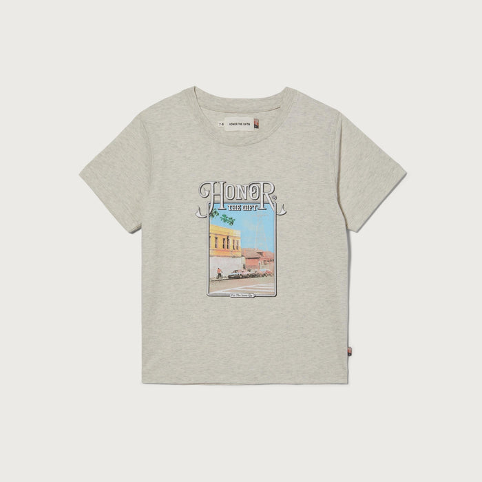 Honor The Gift For Children Kids Our Block - S/S Tee - Athletic Heather