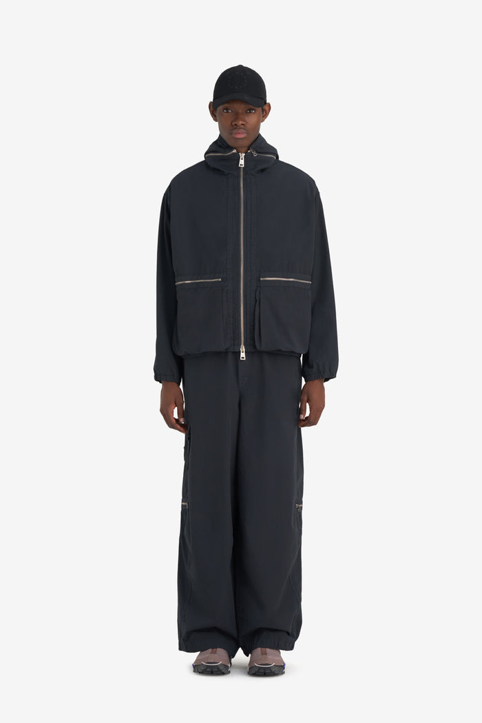 HOODED BLOUSON 42 / ANTHRACITE