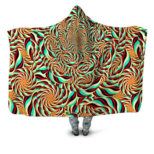 Horizon Trippy Hooded Blanket Art Designs Works Epic Hoodie
