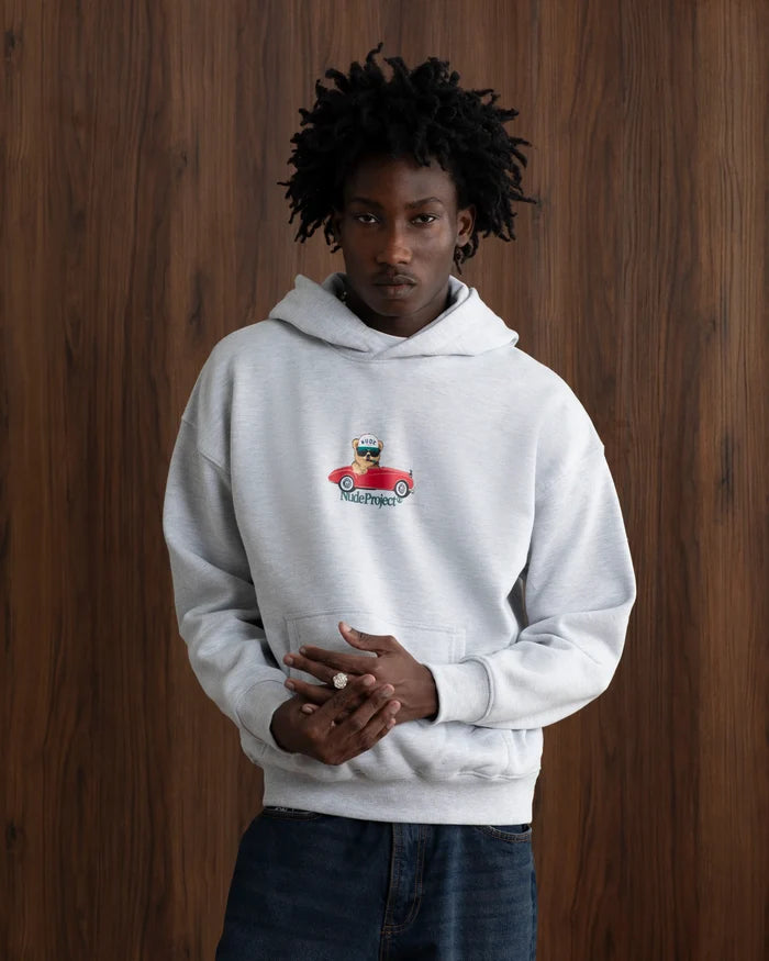 Hot Hoodie Grey Melange
