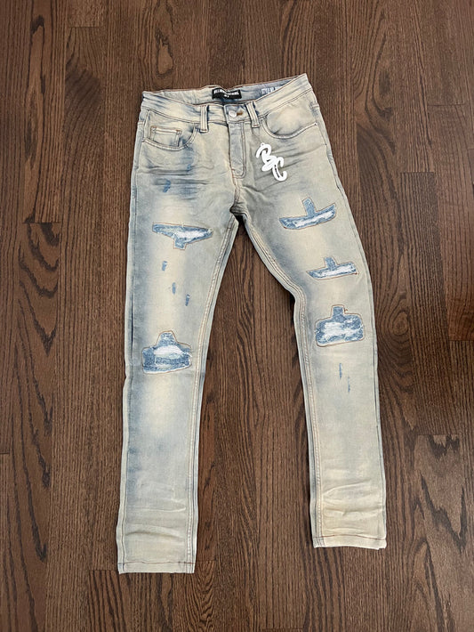 Billion$ Blue Denim Jeans