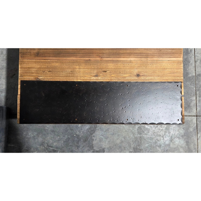 In Stock Plain Straight Iron Kick Plate and 30" x 8"