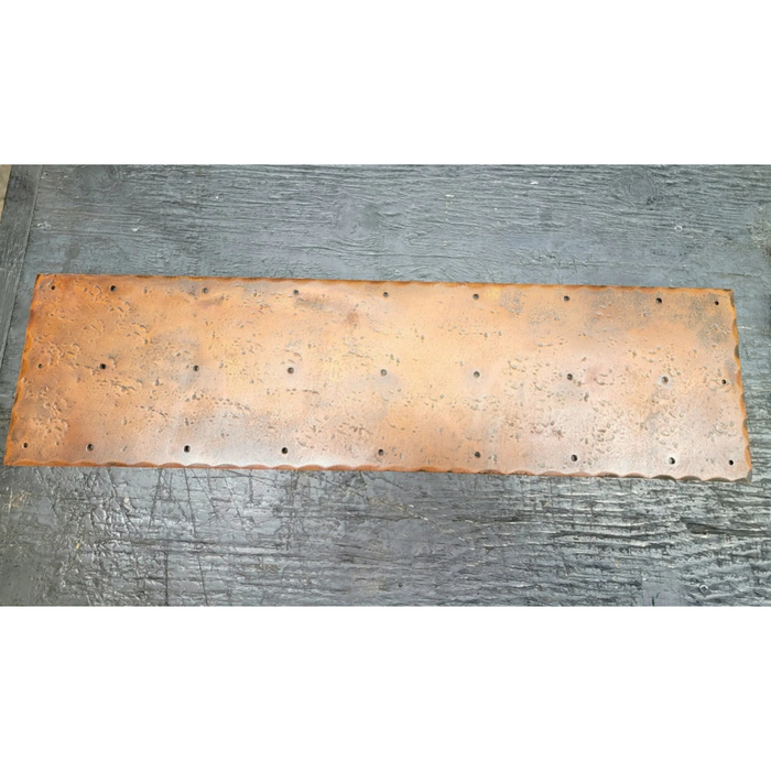 In Stock Plain Straight Iron Kick Plate and 30" x 8"