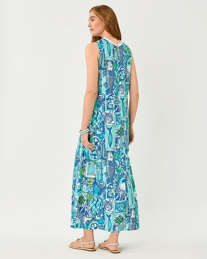 Lilly Pulitzer - Iris Maxi Dress - Mint Condition Harlillyquin