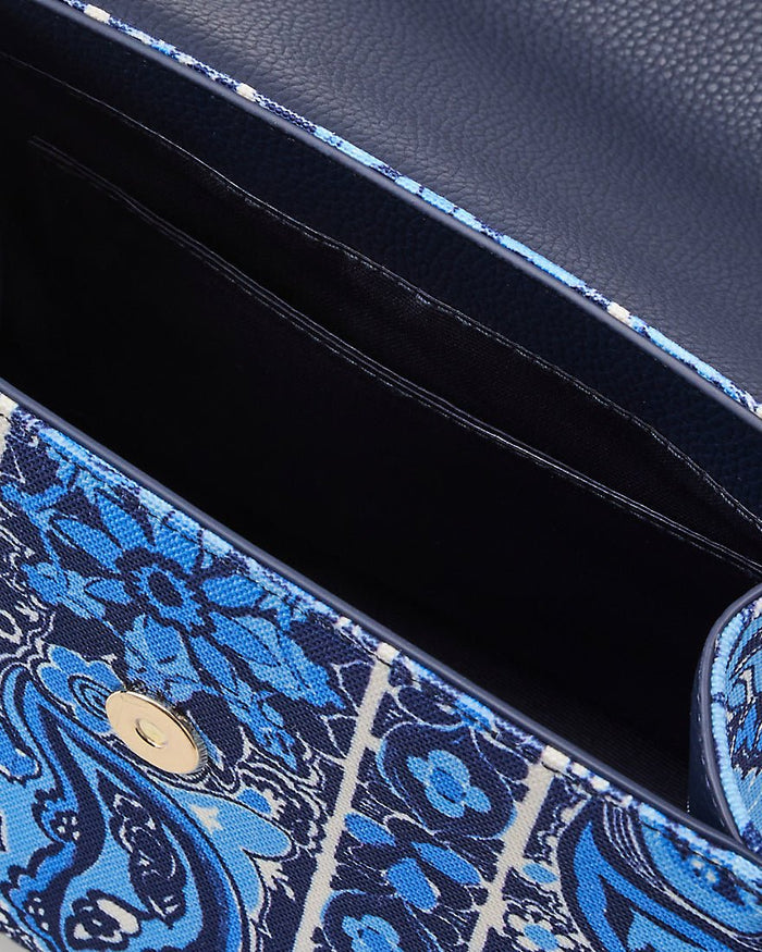 Lilly Pulitzer - Irvine Top Handle Bag - Low Tide Navy The Casbah