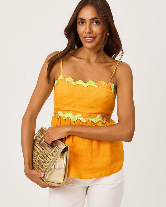 Lilly Pulitzer - Jaydis Top - Citrus Cooler
