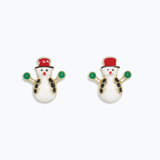 Jolly Snowmen Earrings