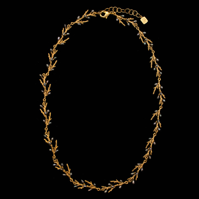 Juniper Dainty Statement Necklace - 16" Adj.