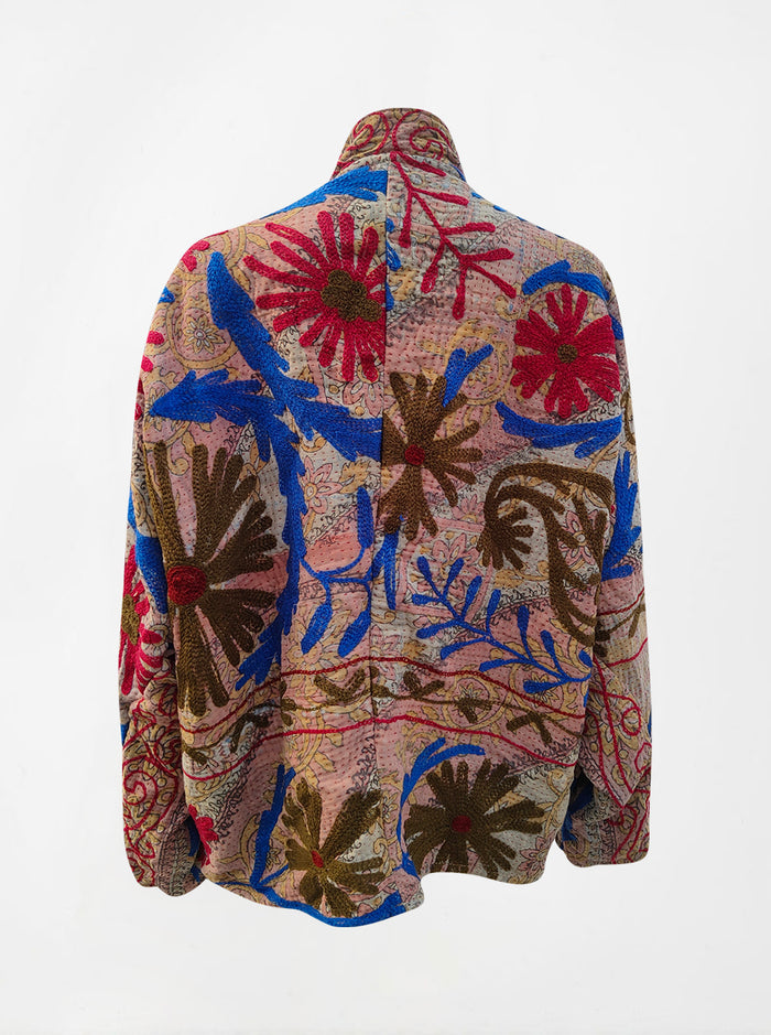 kantha vintage short jacket vedika (summer)