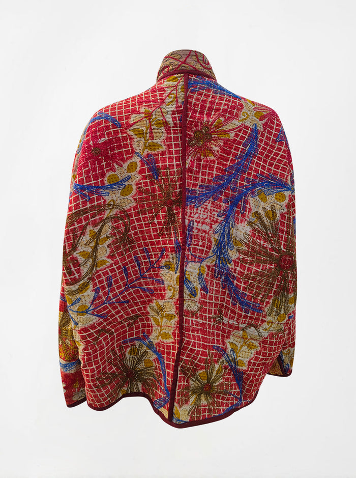 kantha vintage short jacket vedika (summer)