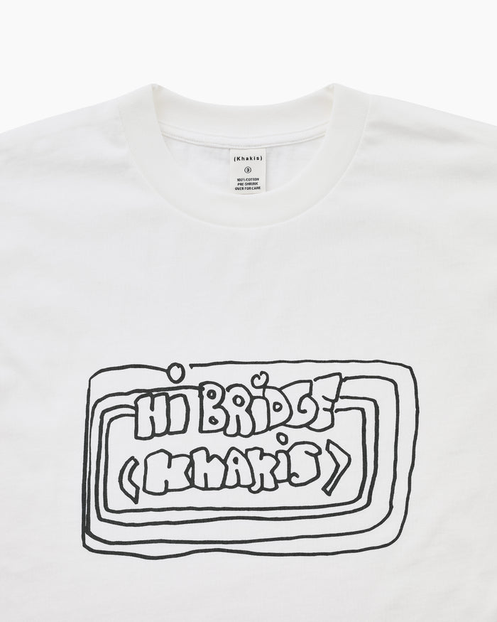 Khakis HBB S/S Tee White