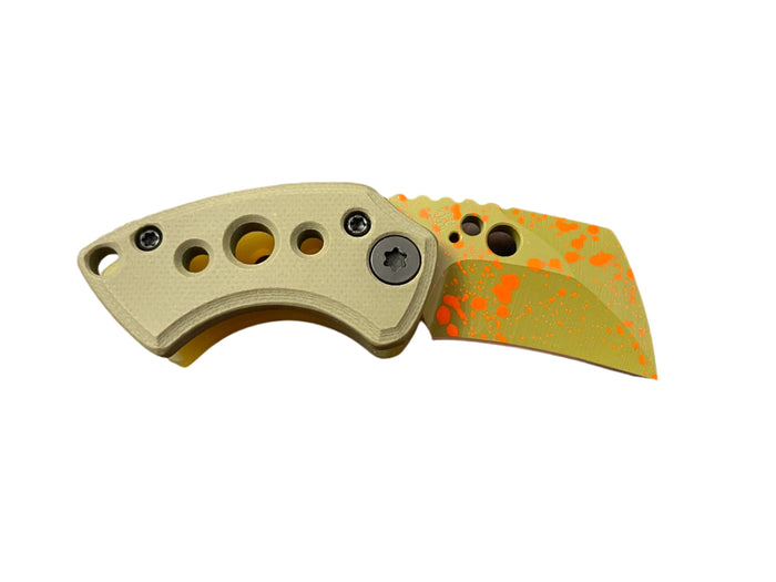 Koch Tools Wharhawk Multicam — blade detail — Empire Outfitters