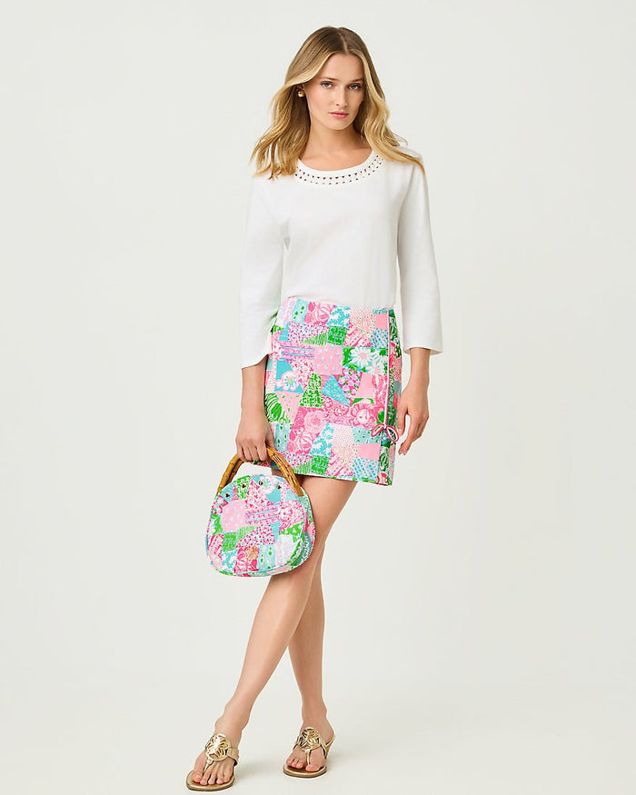 Lilly Pulitzer - La Costa Mini Skort - Multi Crazy Quilt