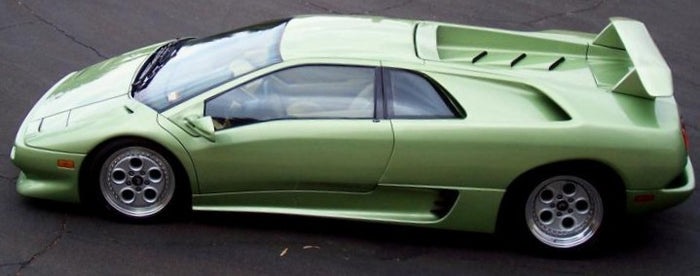 Lamborghini 0017 Verde Gonna Tri-Coat Pearl Basecoat Clearcoat Quart Paint Kit