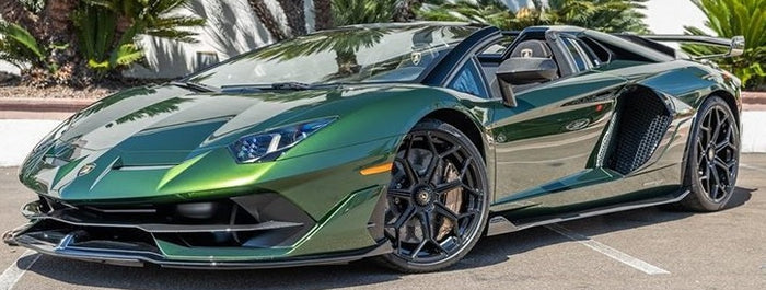 Lamborghini 0121 Verde Ermes Basecoat With Reducer Quart (Basecoat Only) Kit