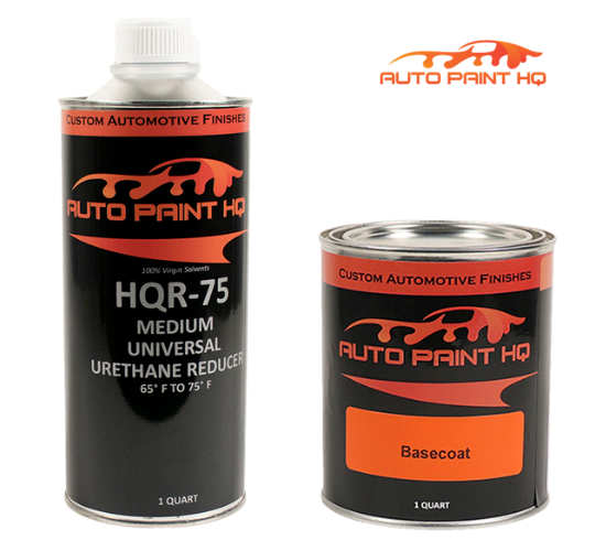 Lamborghini 0121 Verde Ermes Basecoat With Reducer Quart (Basecoat Only) Kit