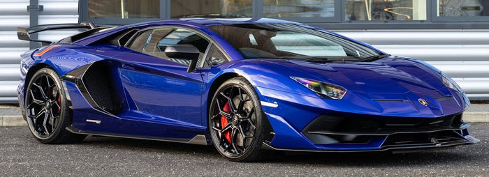 Lamborghini 0178 Blu Nereid Basecoat With Reducer Quart (Basecoat Only) Kit