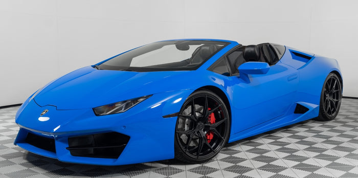 Lamborghini 62900 Blu Le Mans Basecoat Clearcoat Quart Complete Paint Kit