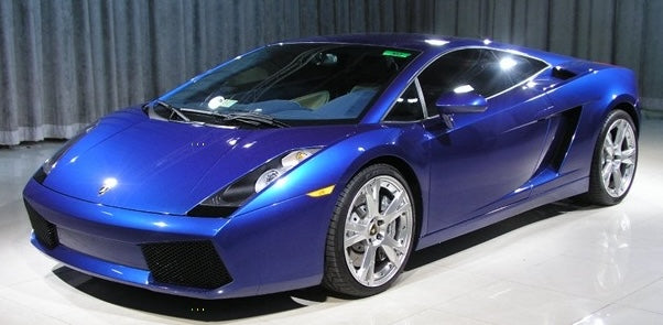 Lamborghini LY5Q Blu Caelum Basecoat Clearcoat Quart Complete Paint Kit
