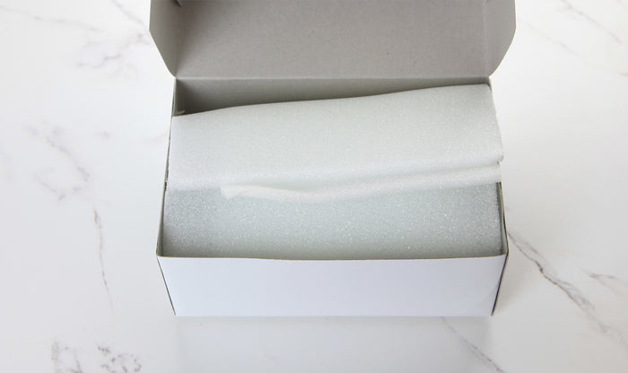 Large Tea Rose Spray - White (Single)