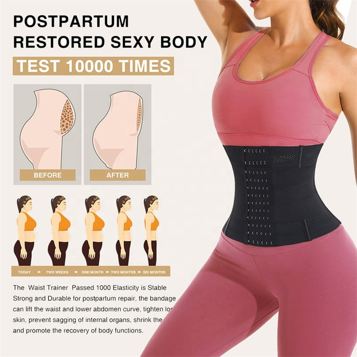 Latex Full Body Waist Trainer Shapewear Tummy Control Cincher Girdle Waist