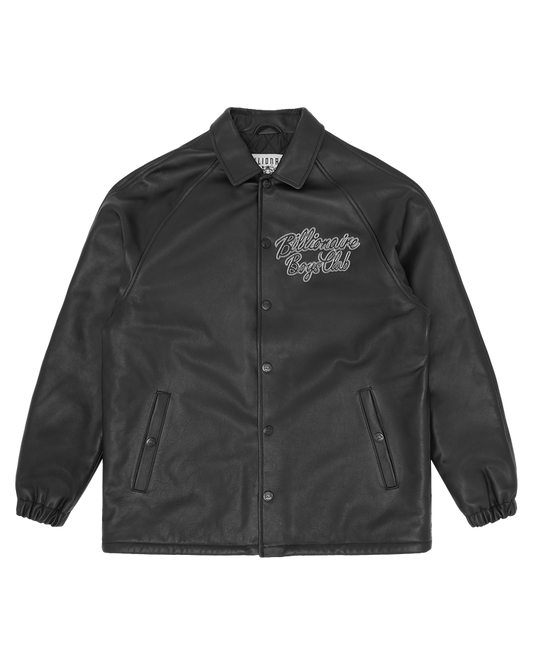 Leather Coach Jacket