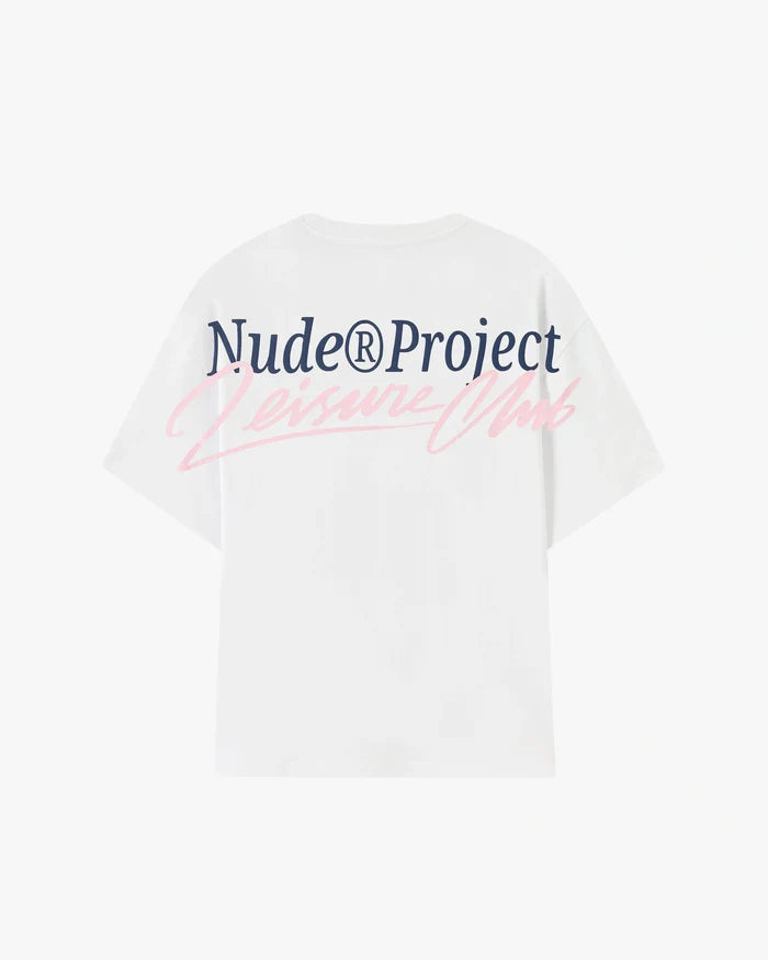 Leisure Club Tee White