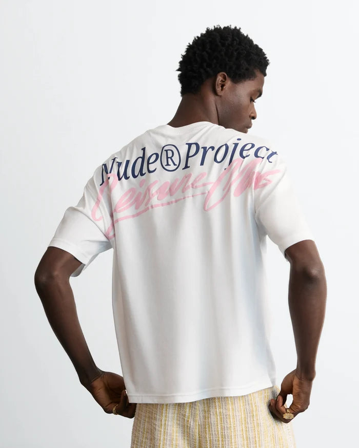 Leisure Club Tee White