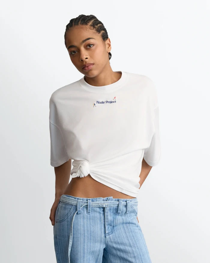 Leisure Club Tee White
