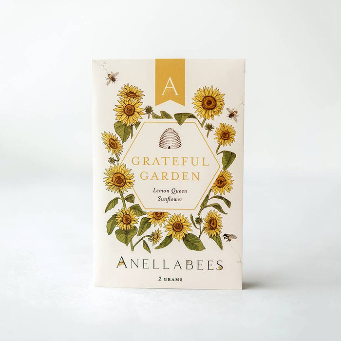 Lemon Queen Pollinator Sunflower Garden Seeds