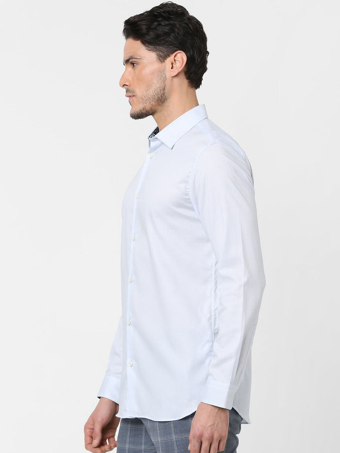 Light Blue Full Sleeves Shirt