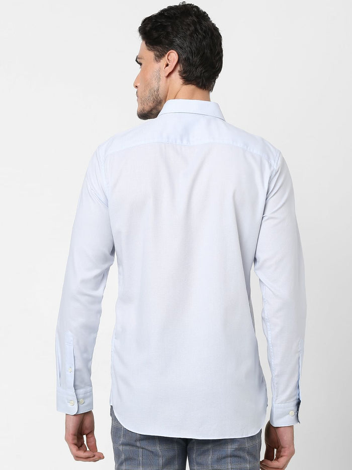 Light Blue Full Sleeves Shirt