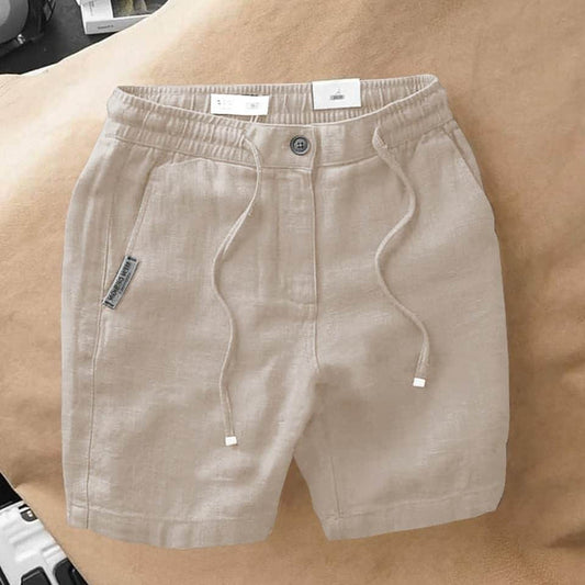 LIGHT KHAKI CASUAL SHORT - Dubai Offers Today