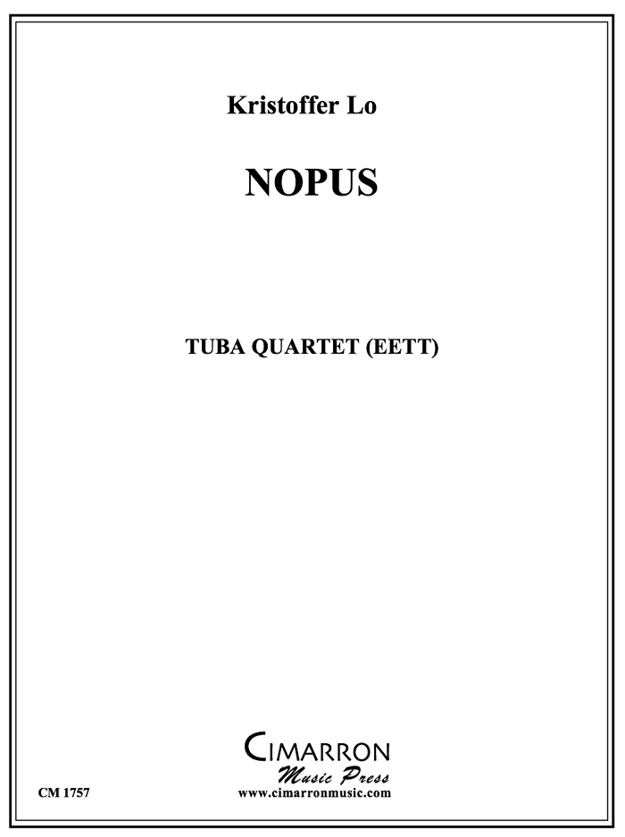 Lo - Nopus - Tuba Quartet (EETT)