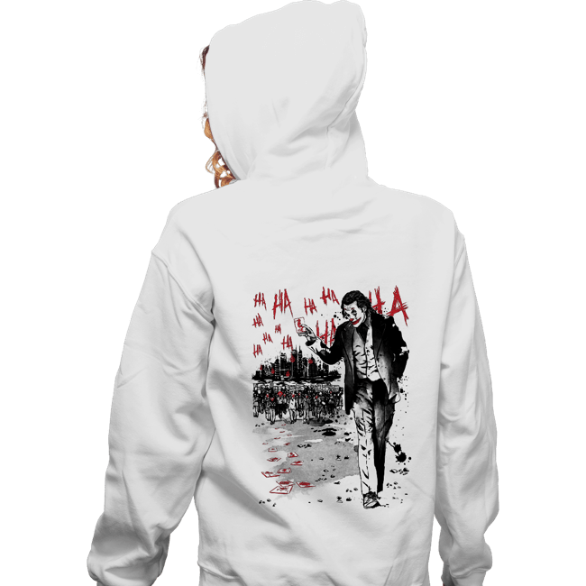 Zippered Hoodies, Unisex / Small / White
