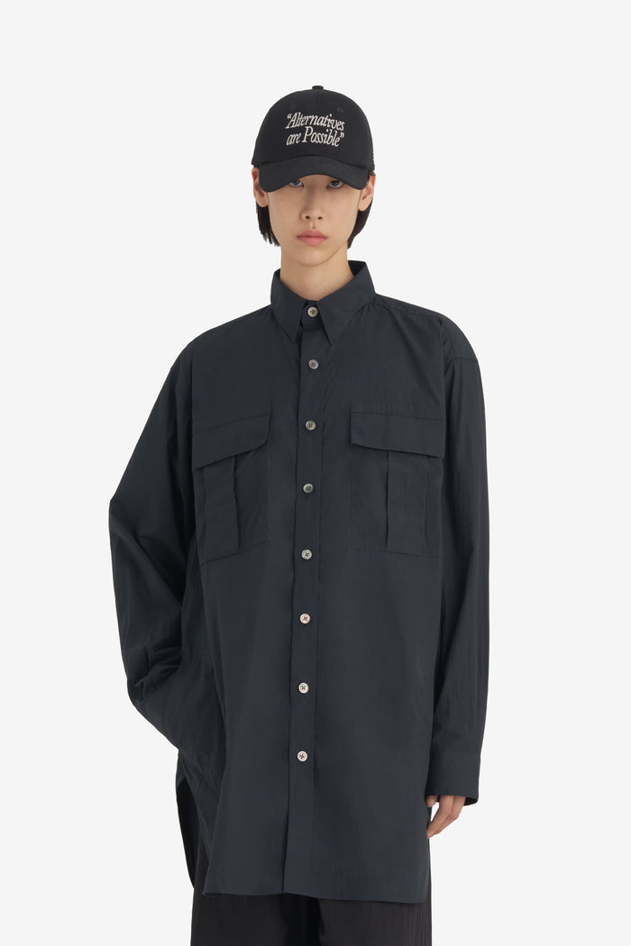 LONG SHIRT 42 / BLACK