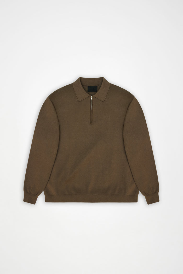 RAINS Long Sleeve Polo Splinter Long Sleeve