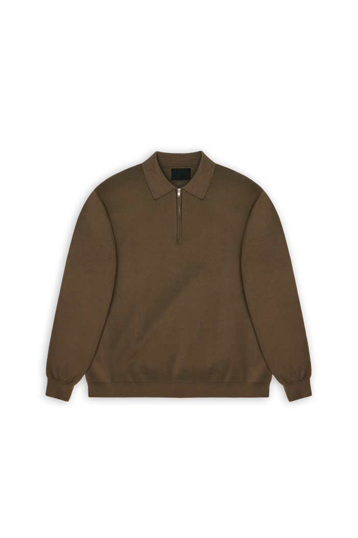 RAINS Long Sleeve Polo Splinter Long Sleeve