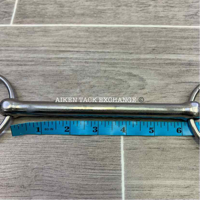 Loose Ring Mullen Straight Bar Bit 6"