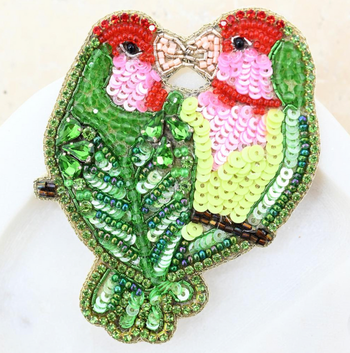 Lovers Bird Brooch