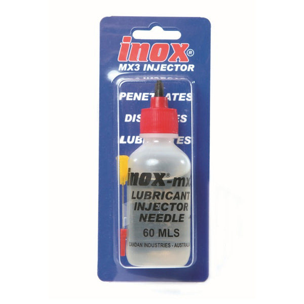 Lubricant with needle applicator