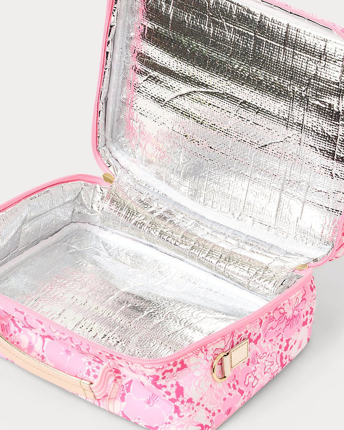 Lilly Pulitzer - Lunch Bag - Conch Shell Pink Burst of Joy