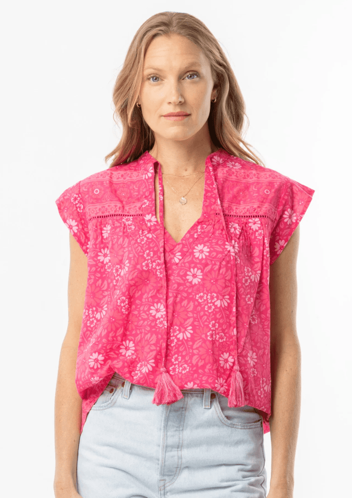 Magenta Martina Top - Amor Lafayette